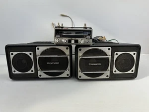 VINTAGE Pioneer KP-575 Tape Player 2x TS-x6 Parcel Shelf Speakers TESTED WORKING - Picture 1 of 15