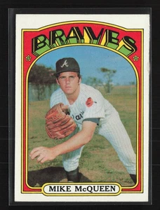 1972 Topps #214 Mike McQueen Atlanta Braves NM - Picture 1 of 2