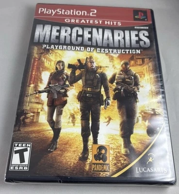 Mercenaries: Playground of Destruction (Sony PlayStation 2, 2005) GH NEW/SEALED! - Image 1 of 4