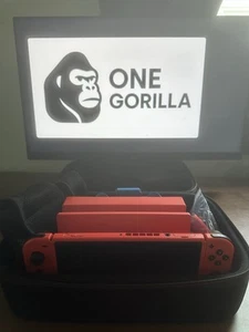NINTENDO SWITCH MARIO Red and Blue Edition Console *LIMITED EDITION* *EXCELLENT* - Picture 1 of 15