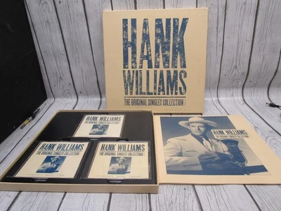 Hank Williams - The Original Singles Collection 3 Disc CD Box Set - NM Discs - Image 1 of 4