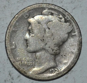1925 D  Mercury Dime {{{4885 - Picture 1 of 2