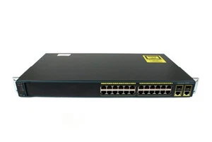 Interrupteur SFP combiné CISCO WS-C2960-24TC-L 24x10/100 2x - Photo 1/1
