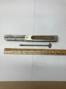 Stanley No. 18 vernickelt Fase Adler Vierkant Werkzeug Gehrungslehre Messgerät + Schreiber - Bild 1 von 2