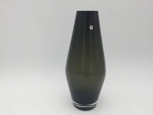 Gral Glas Vase Rauchglas 60er - Bild 1 von 4