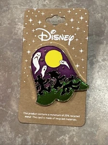 Prendedor de truco o trato Disney Ghost Silhouette Mickey Mouse Minnie y Pluto Halloween - Imagen 1 de 4