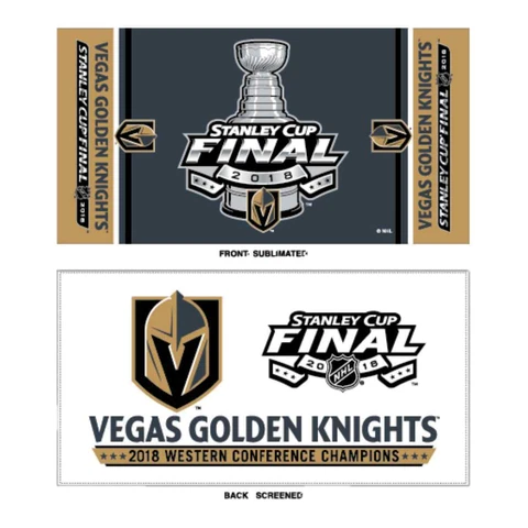 Las Vegas Golden Knights 2018 Stanley Cup Final Western Conf Champs Bench Towel Cover