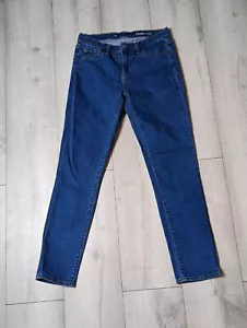 Jeans donna Gap 1969 taglia 25 GF Blowout blu indaco medio denim - Foto 1 di 12