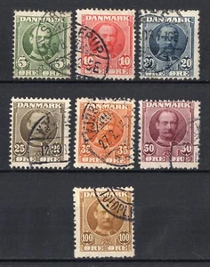 DENMARK #72-78 USED (1706001) - Picture 1 of 1