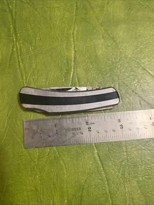 老式Klein工具折叠口袋刀日本红木插入件 — 第 1/4 张图片