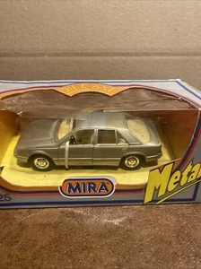 NEW IN BOX DIECAST METAL MIRA Renault 25 gtx #1506 NIB shelf wear on plastic - Picture 1 of 9