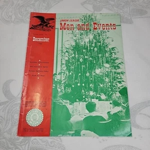 Union League Of Chicago Dezember 1964 Männer Events Magazin Weihnachten Berliner Mauer - Bild 1 von 9