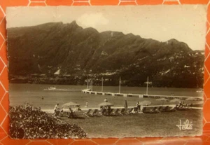 AK Frankreich AIX LES BATHS Un coin de la Plage la Dent - Bild 1 von 2