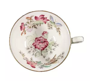Single Teacup Wedgood "Charnwood" WD 3984 Floral Butterfly Made in England - Picture 1 of 16