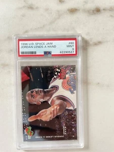 1996 Upper Deck Space Jam - Jordan lends a hand - Michael Jordan #60 PSA 9 - Bild 1 von 2