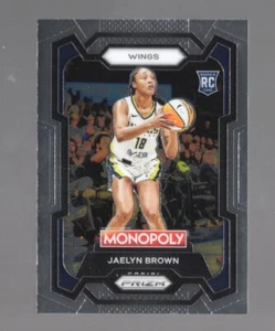 2024 Panini Prizm Monopoly WNBA #15 Jaelyn Brown Rookie RC Dallas Wings - Picture 1 of 2