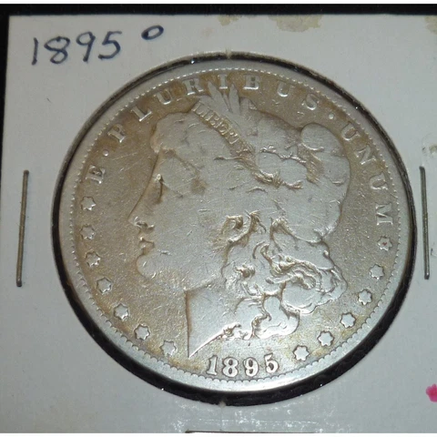 1895 o Morgan Silver Dollar Cover