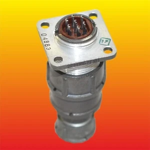 7PIN 2RM TYPE RUSSIAN CONNECTOR PANEL-FEMALE/CABLE-MALE ELECTRICAL 30A 560V - Picture 1 of 6