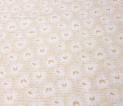 26" Love Potion #9 Anna Fishkin Red Rooster Words Leaf Brown Ivory - Image 1 of 3