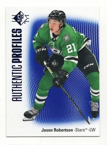 Jason Robertson AP-8 2021-22 SP: Authentic Profiles Blue Dallas Stars Card - Picture 1 of 1
