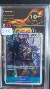 Graded CARD Kaido (V1) - OP04 ENGLISH ONE PIECE KINGDOMS OF INTRIGUE - Picture 1 of 6