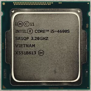 Intel Core i5-4690S - SR1QP - 3,20 GHz - Sockel 1150 LGA1150 CPU Quad Core - Picture 1 of 3