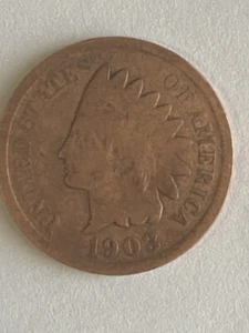 1903 Indian Head Penny - Picture 1 of 3