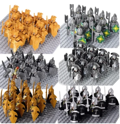 ⭐⭐⭐LOTR figures(Dwarfs, Elves, Humans and Uruk-hai)- 11Pcs⭐⭐⭐ - Image 1 of 4