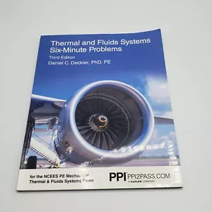 PPI Thermal and Fluids Systems Six-Minute Problems, 3rd Edition – Comprehensive - Picture 1 of 6