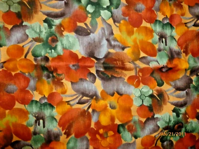 Garden Collection fabric by King's Road Cotton 24x70" - Image 1 of 3