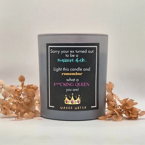 Motivational Gift For Friend After Breakup Unique Birthday Christmas Candle Gift - Picture 1 of 4