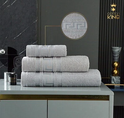 2 Красивые простыни роскошь 100% египетский хлопок греческий стиль дизайн - Изображение 1 из 4