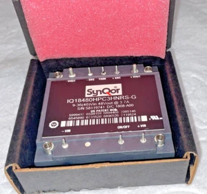 MÓDULO DE FUENTE DE ALIMENTACIÓN REGULADA SYNQor IQ18480HPC3HNRS-G DC-DC - Imagen 1 de 5