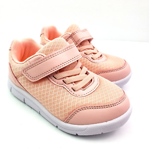Unbranded Toddler Girls Size 7.5-8.5 EU 25 Pink Casual Sneaker Shoes