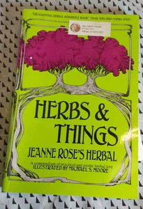 Herbs & Things: Jeanne Rose's Herbal 1977 Printing - Picture 1 of 2