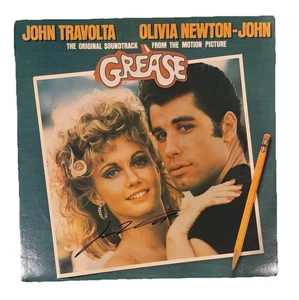 John Travolta Star signed handsigniert GREASE Film Soundtrack Vinyl Album - Bild 1 von 1