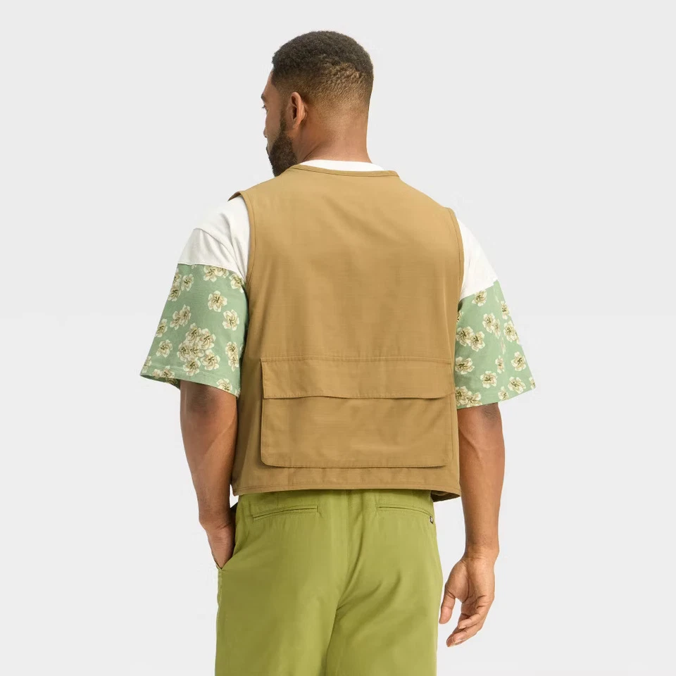 Coletes da moda masculinos brancos Houston - Imagem 1 de 1