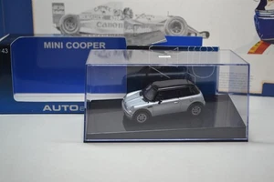 AUTOart MODELS - 2002 MINI COOPER  - METALIC SILVER - 1/43 SCALE MODEL CAR 54821 - Picture 1 of 7