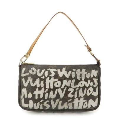 Auténticos accesorios Louis Vuitton monograma graffiti cartera M92192 usados envío gratuito Foto 1 de 4