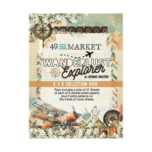 49 And Market Collection Pack 6"X8" - Wanderlust Explorer - Picture 1 of 2