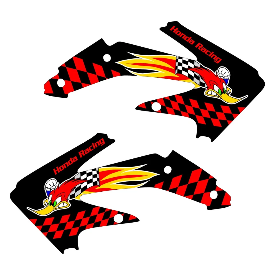 Honda CRF450x 2005-2017 Woody shroud graphics full color r/b FREE SHIPPING!!! - Image 1 of 1