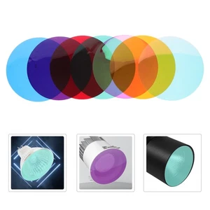  8 Stück Umgebungslicht Farbfilm Kartenkorrekturfilter farbig für Lichter - Bild 1 von 12