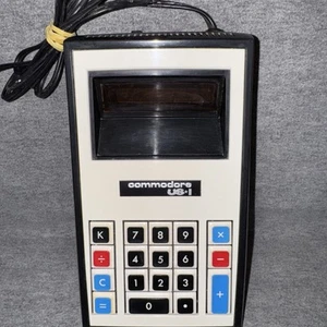 TESTED WORKING Commodore Hand Held Calculator US-1 Vintage Adding Machine - Picture 1 of 3