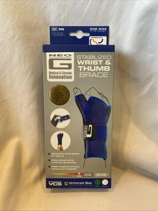 Neo G Stabilized Wrist & Thumb Brace Universal Size Left Hand Firm Compression - Picture 1 of 2