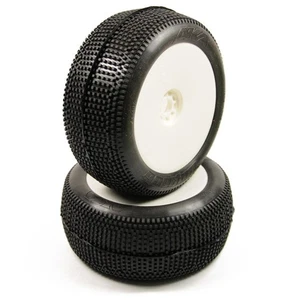 AKA Racing 1:8 Truggy EVO IMPACT Pre-Mntd White (Super Long Wear) (2) - Picture 1 of 1