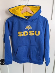 SDSU South Dakota State University Youth Boys M Hoodie Sweatshirt Jackrabbits - Picture 1 of 11