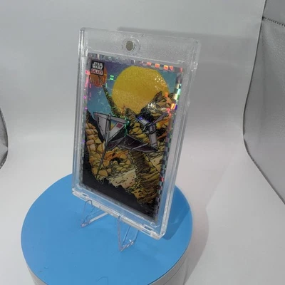 Topps Star Wars Galaxy Chrome 2023 x-fractor Beggar's Canyon Run #12 - 04-10 - Image 1 of 2