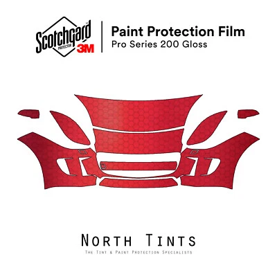 Sujetador transparente película de protección de pintura precortada Jaguar F Type 2014-2017 serie 3M PRO PPF Foto 1 de 4