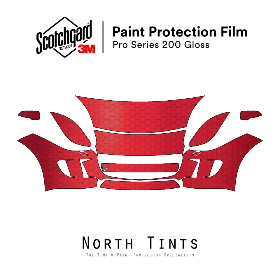 Sujetador transparente película de protección de pintura precortada Jaguar F Type 2014-2017 serie 3M PRO PPF Foto 1 de 4