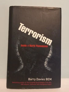 Book. Terrorism. Inside A World Phenomenon Barry Davies BEM Hard Back - Imagen 1 de 8